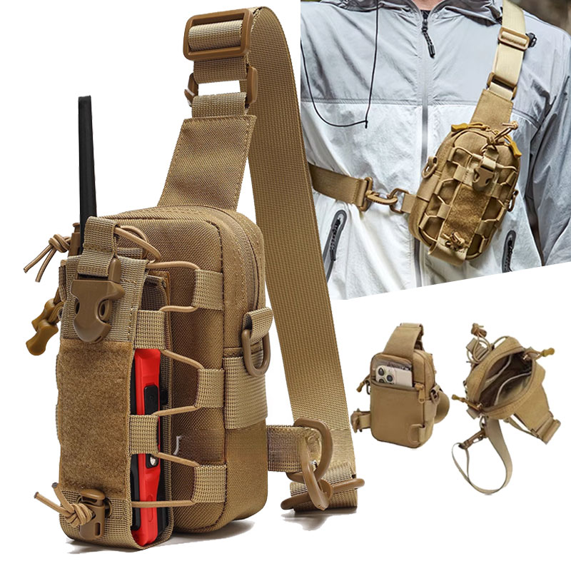 Sling Backpack Shoulder - Tactical Sling Front Chest Bag Outdoor
