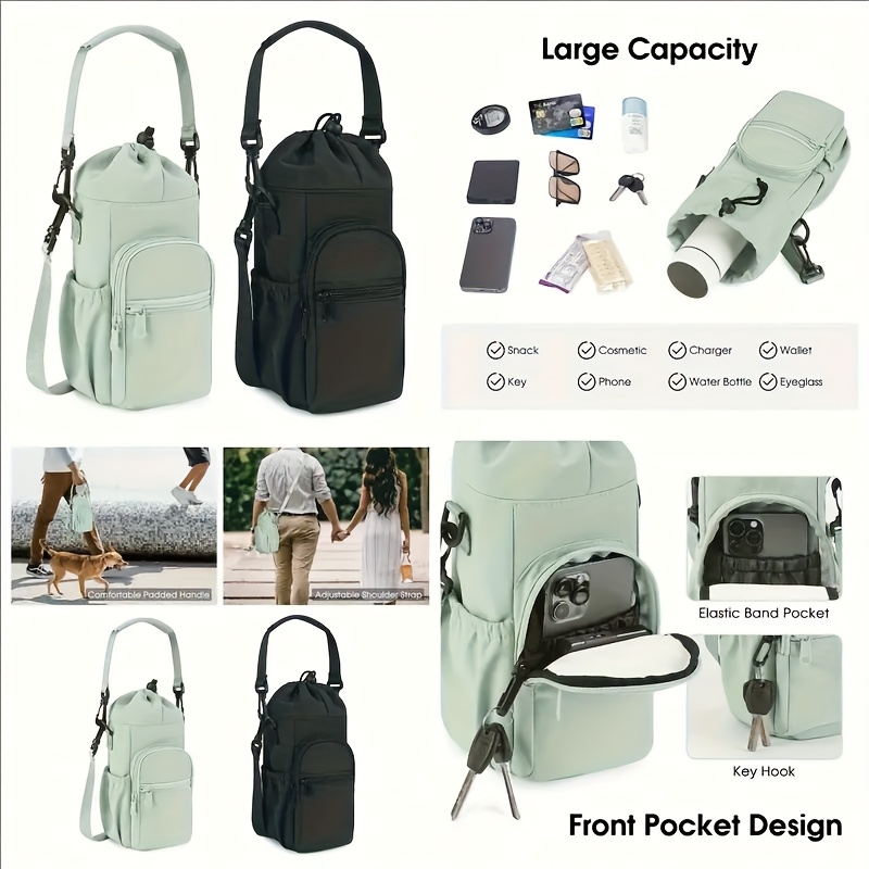 Portable Water Bottle Bag with - Hydration Pack Outdoor review and price