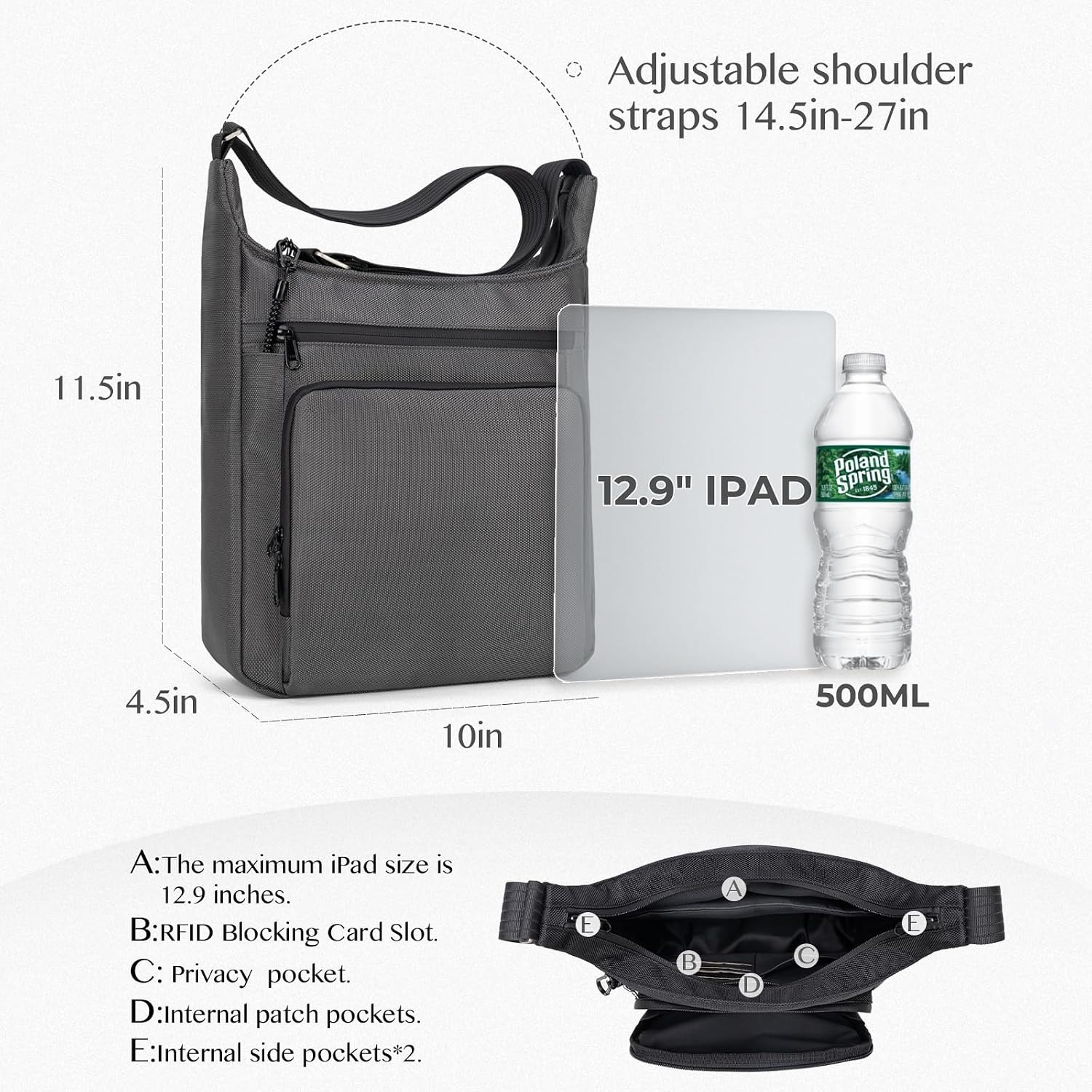 Sling Backpack Anti theft Cros - Travel Backpack Anti Theft review and price