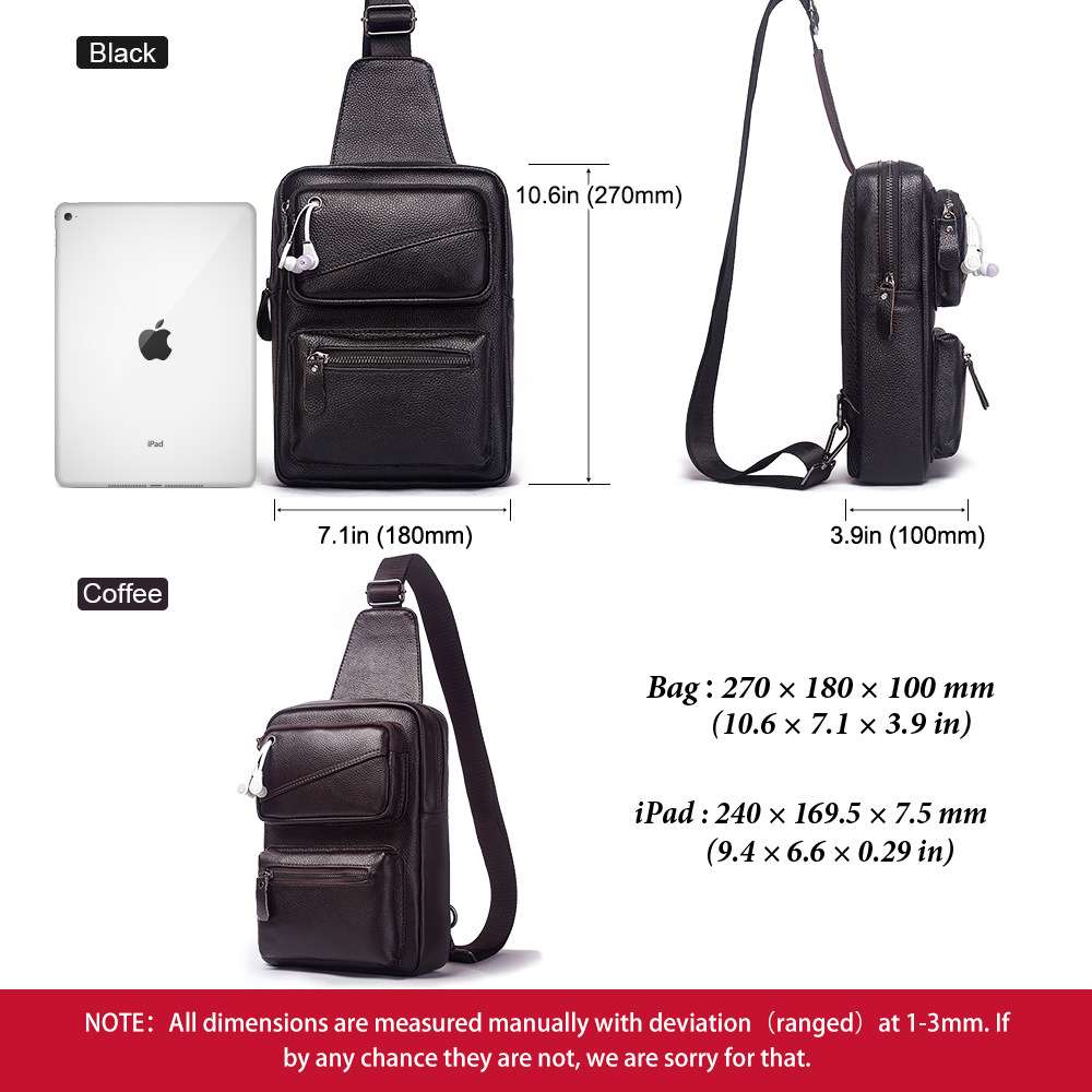 Fashion Multifunction Chest Ba - Leather Backpack Vintage review and price