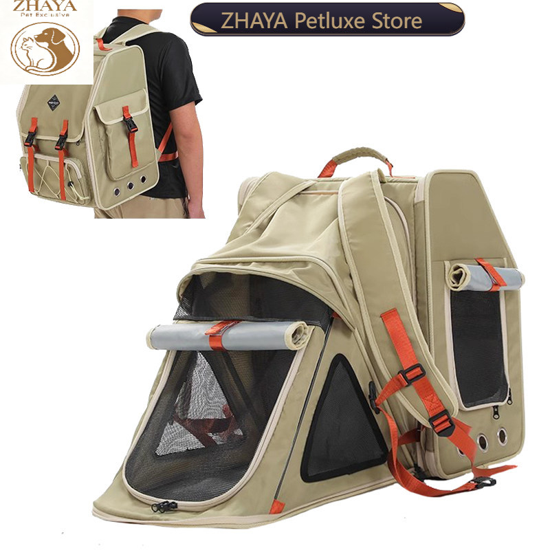 ZHAYA Pet Carrier Backpack Lar - Foldable Backpack Small review and price