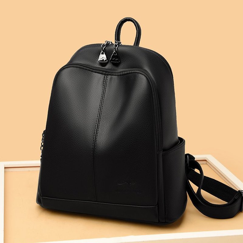 New Korean Soft pu Leather Lar - Travel Backpack Anti Theft review and price