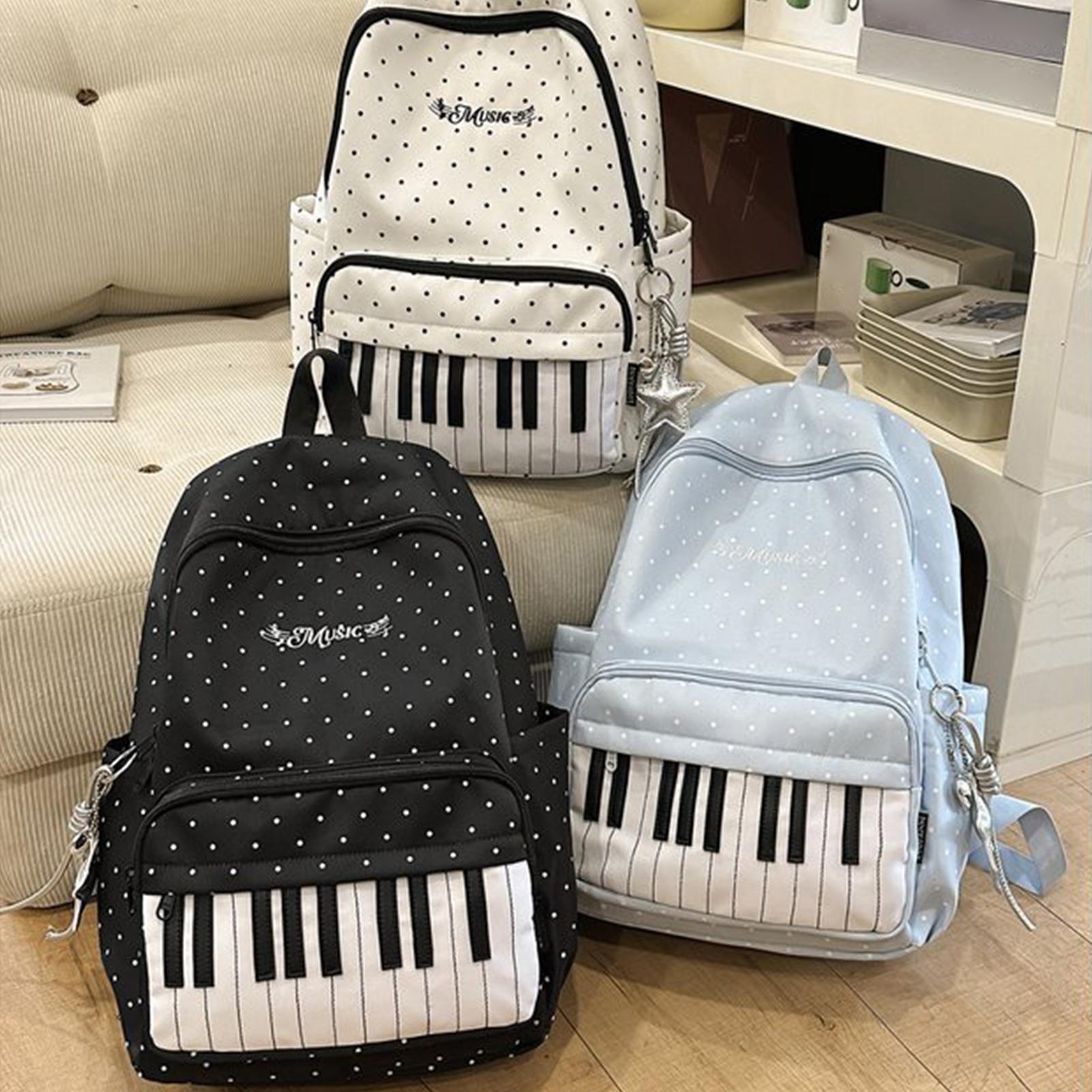 Travel Backpack | Piano Print  - Fashion Backpack Women review and price