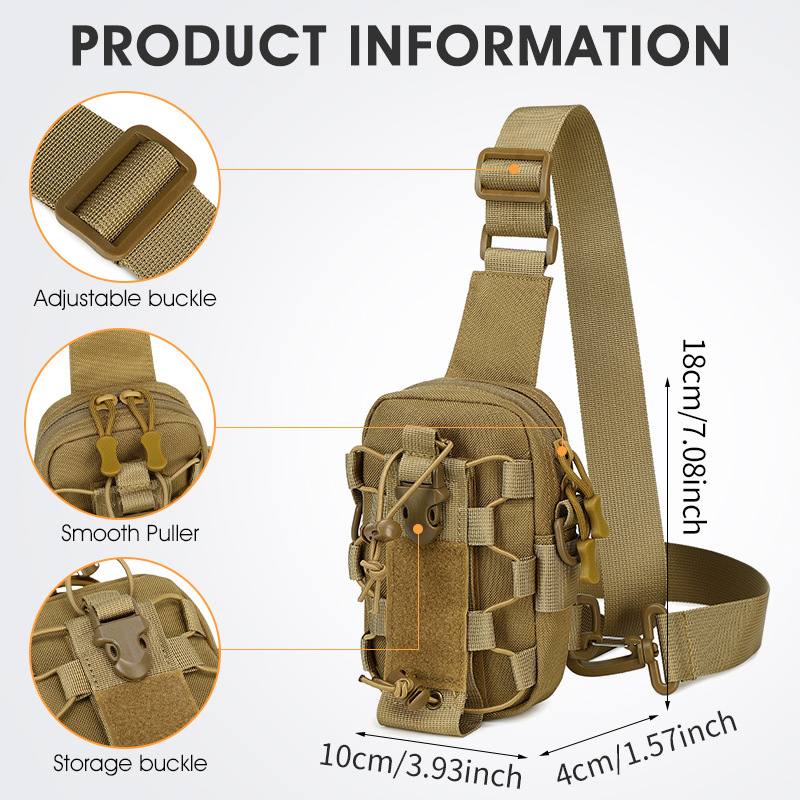 Tactical Sling Front Chest Bag - Sling Backpack Shoulder review and price